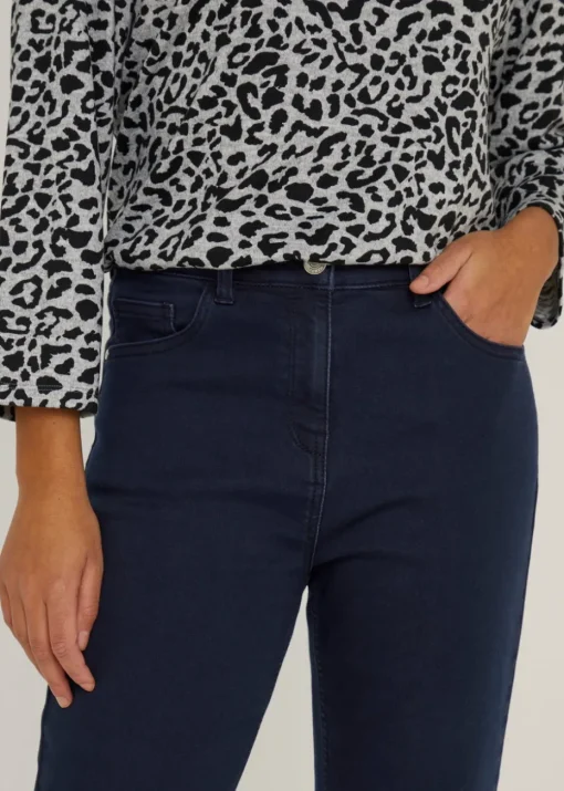 Jolie Dark Wash Relaxed Skinny Jeans