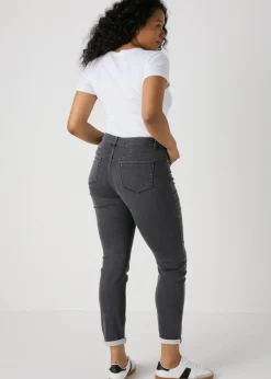 Jolie Grey Relaxed Skinny Jeans