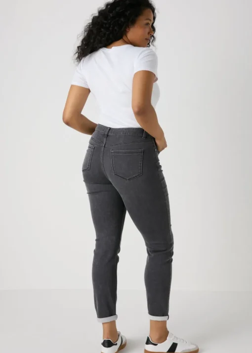 Jolie Grey Relaxed Skinny Jeans