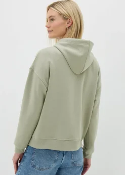 Khaki Basic Hoodie