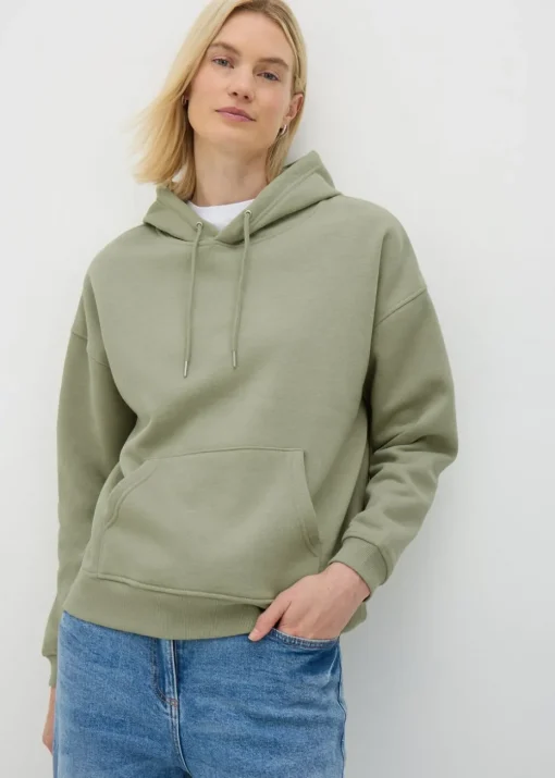 Khaki Basic Hoodie