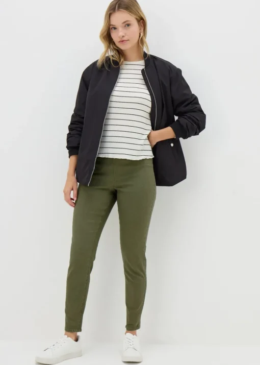 Khaki Rosie Jeggings