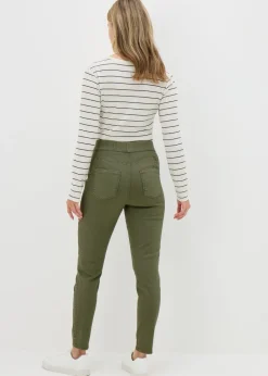 Khaki Rosie Jeggings