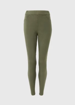 Khaki Rosie Jeggings