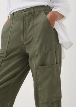 Khaki Utility Trousers