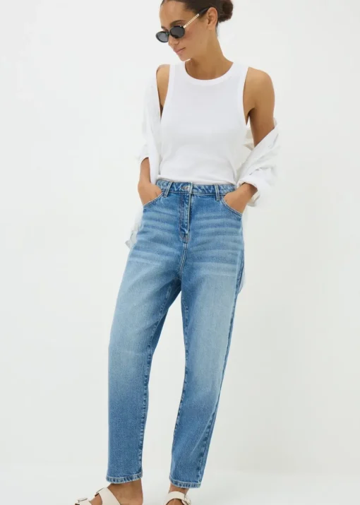 Light Wash Mom Jeans