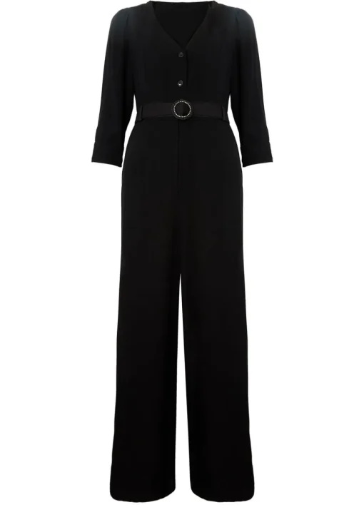 Little Mistress Black Tailored Jumpsuit By Vicky Pattison