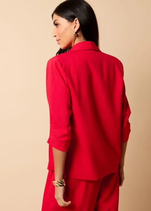 Little Mistress Red Co-Ord Blazer By Vicky Pattison