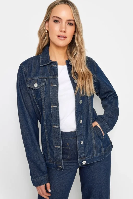 Long Tall Sally Indigo Blue Denim Jacket