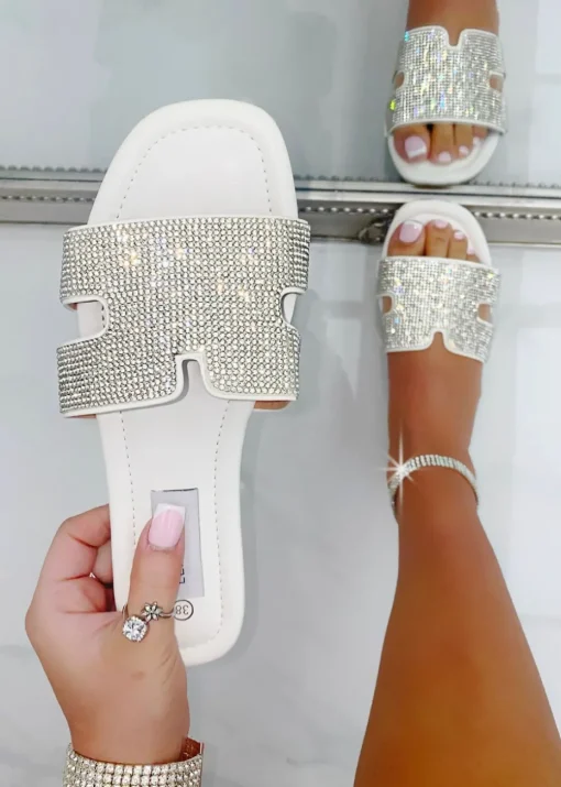 Love Lemonade White Crystal Lush Halo Sliders