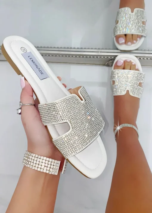 Love Lemonade White Crystal Lush Halo Sliders