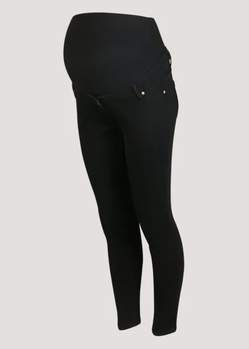 Maternity April Black Over The Bump Skinny Jeans