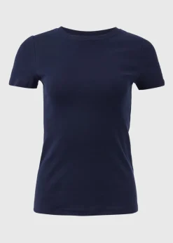 Navy Fitted T-Shirt