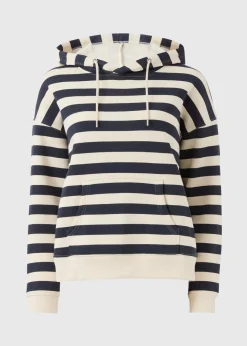 Navy Stripe Hoodie