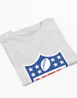 NFL Grey Shield Logo Short Sleeved T-Shirt