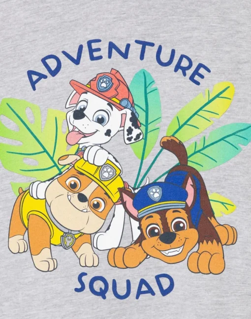 Paw Patrol Advernture Squad Kids Grey Marl Hoodie (3-8 years)