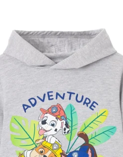 Paw Patrol Advernture Squad Kids Grey Marl Hoodie (3-8 years)