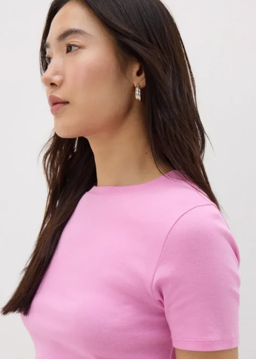 Pink Fitted T-Shirt
