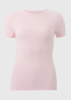 Pink Fitted T-Shirt