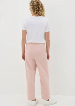 Pink Pull On Pink Trousers