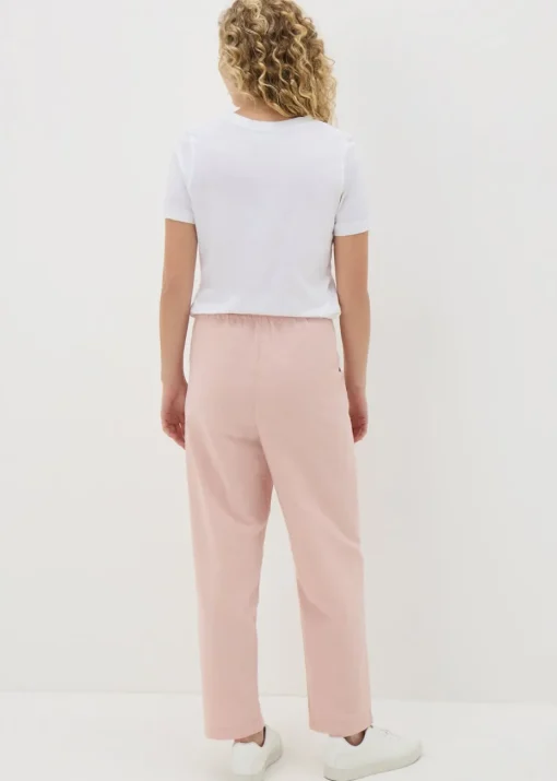 Pink Pull On Pink Trousers