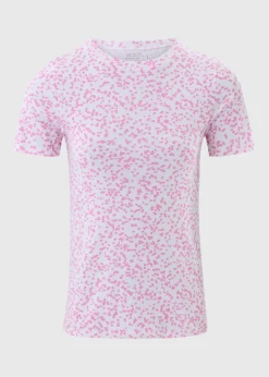 Pink Spot Fitted T-Shirt