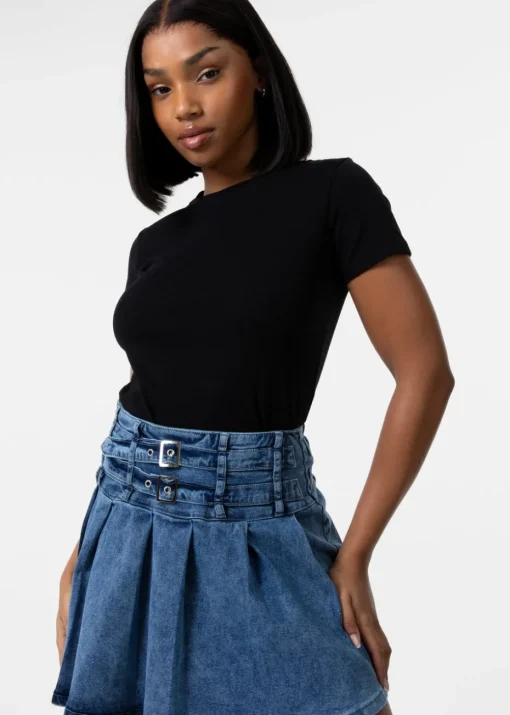 Pink Vanilla Black Short Sleeve T-Shirt
