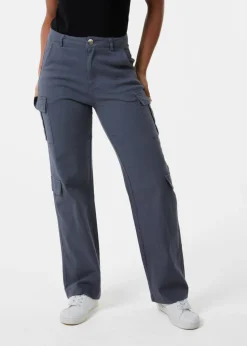 Pink Vanilla Grey Cargo Trousers