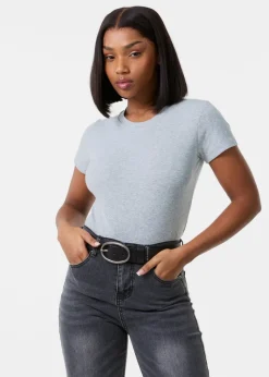 Pink Vanilla Grey Short Sleeve T- Shirt