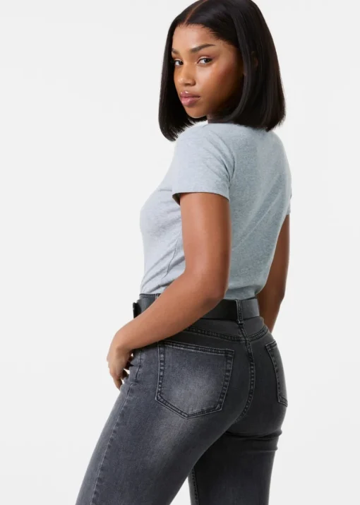 Pink Vanilla Grey Short Sleeve T- Shirt