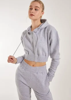 Pink Vanilla Long Sleeve Zip Up Hoodie