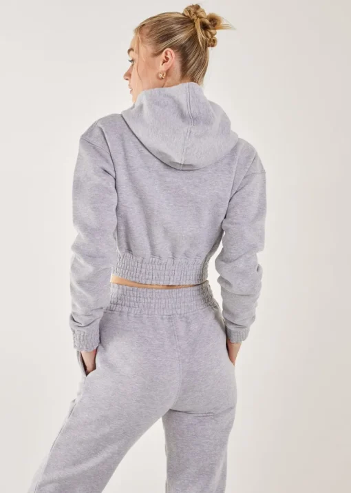 Pink Vanilla Long Sleeve Zip Up Hoodie