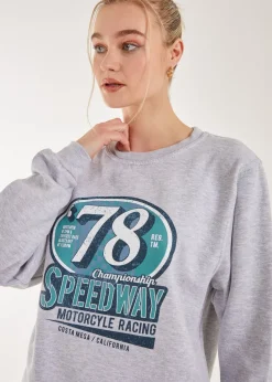 Pink Vanilla Motor Racer Sweatshirt