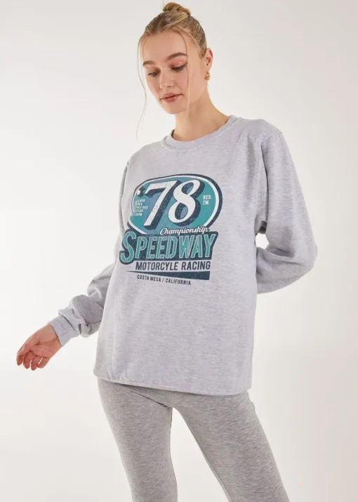Pink Vanilla Motor Racer Sweatshirt