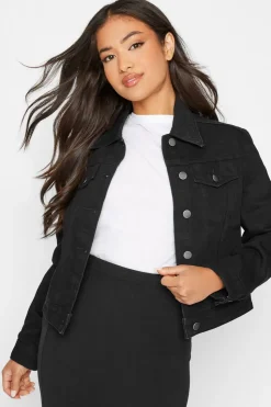 Pixiegirl Petite Black Denim Jacket