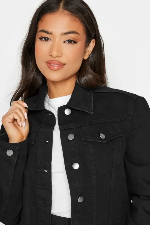 Pixiegirl Petite Black Denim Jacket