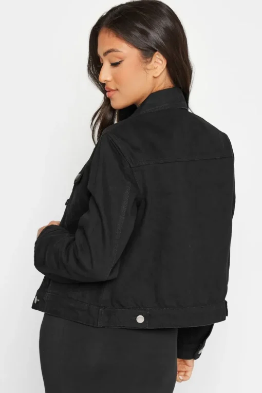 Pixiegirl Petite Black Denim Jacket