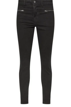 Pixiegirl Petite Black Stretch Zip Pocket Skinny Jeans