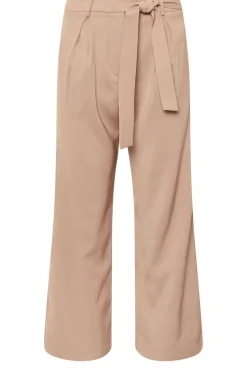 Pixiegirl Petite Blush Pink Woven Side Wrap Trousers