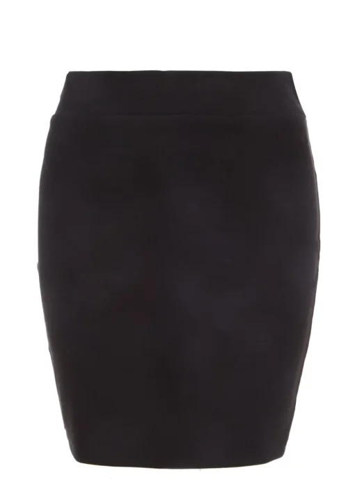 Quiz Black Stretch Bodycon Mini Skirt