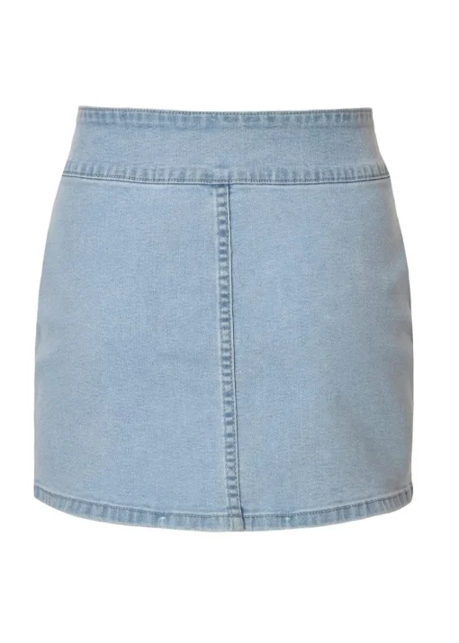 Quiz Blue Denim Mini Skirt