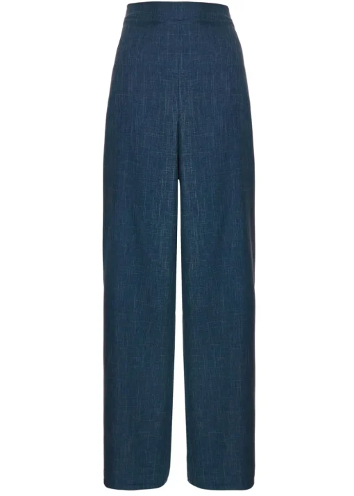 Quiz Blue Wide Leg Trousers