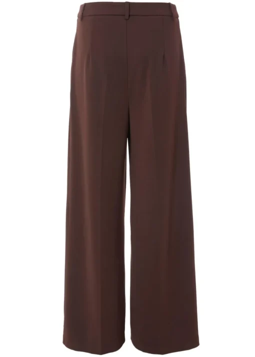 Quiz Brown Wide Leg Trousers