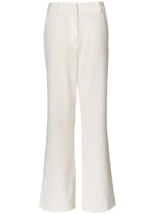 Quiz Cream Tailored Trousers