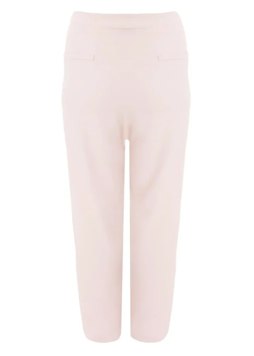 Quiz Pink Curve Tapered Leg Trousers