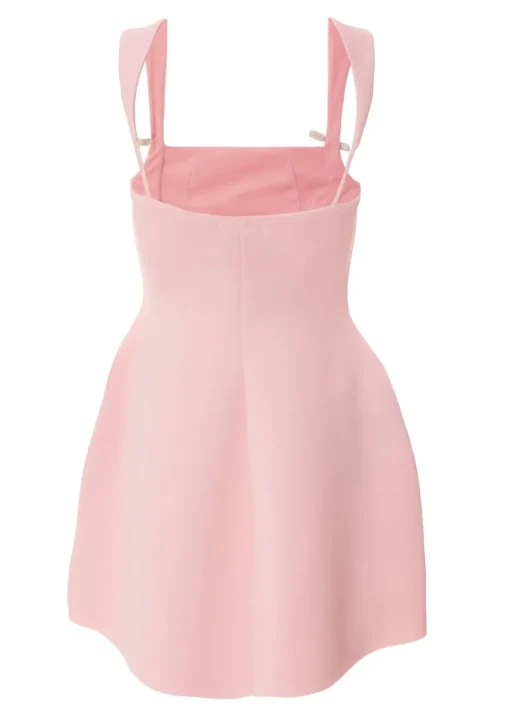 Quiz Pink Petite A-Line Mini Dress