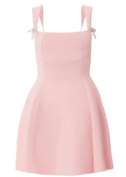 Quiz Pink Petite A-Line Mini Dress