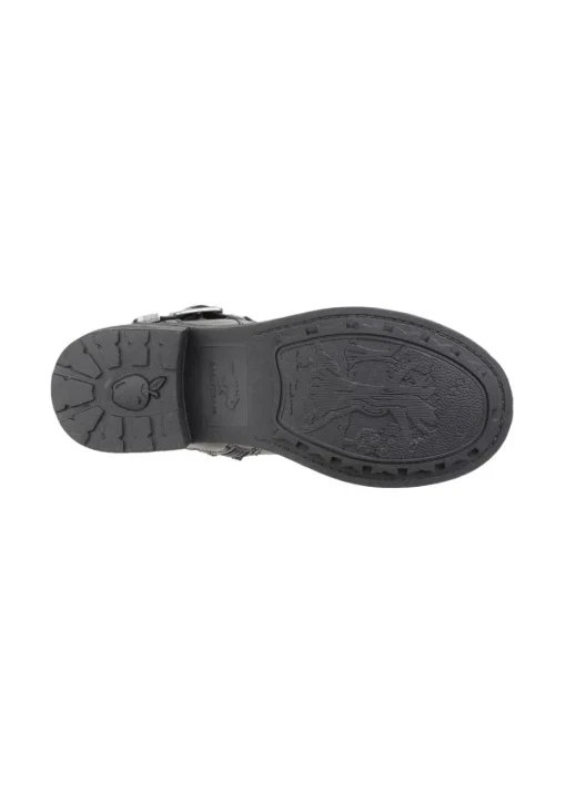 Rocket Dog Black Trumble Biker Boot