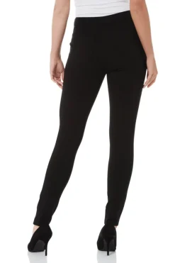 Roman Black Zip Detail Stretch Trouser