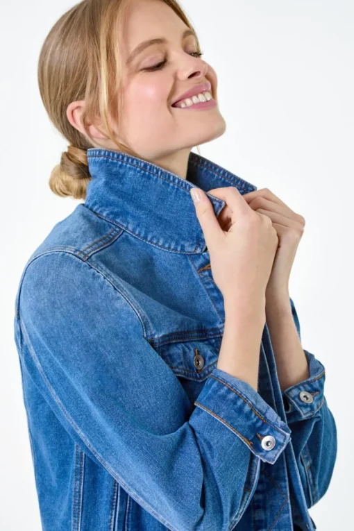 Roman Blue Classic Cotton Denim Jacket